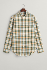 Cotton Linen Check Shirt