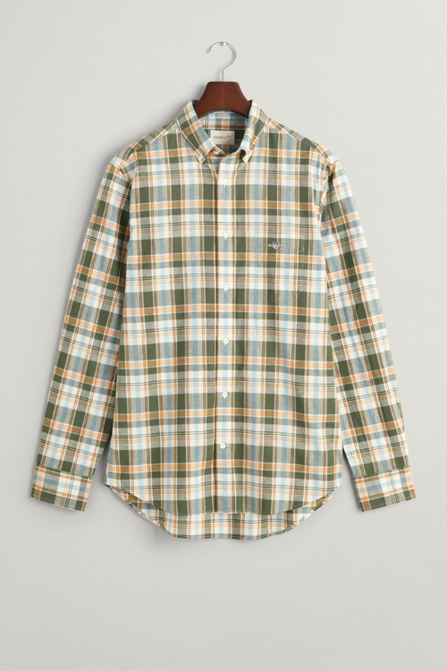 An image of the Gant Cotton Linen Check Shirt