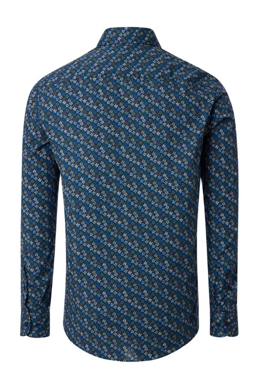 An image of the Casa Moda Casual Fit Print Shirt