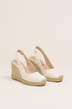 An image of the Gaimo Teyma Wedge Slingback