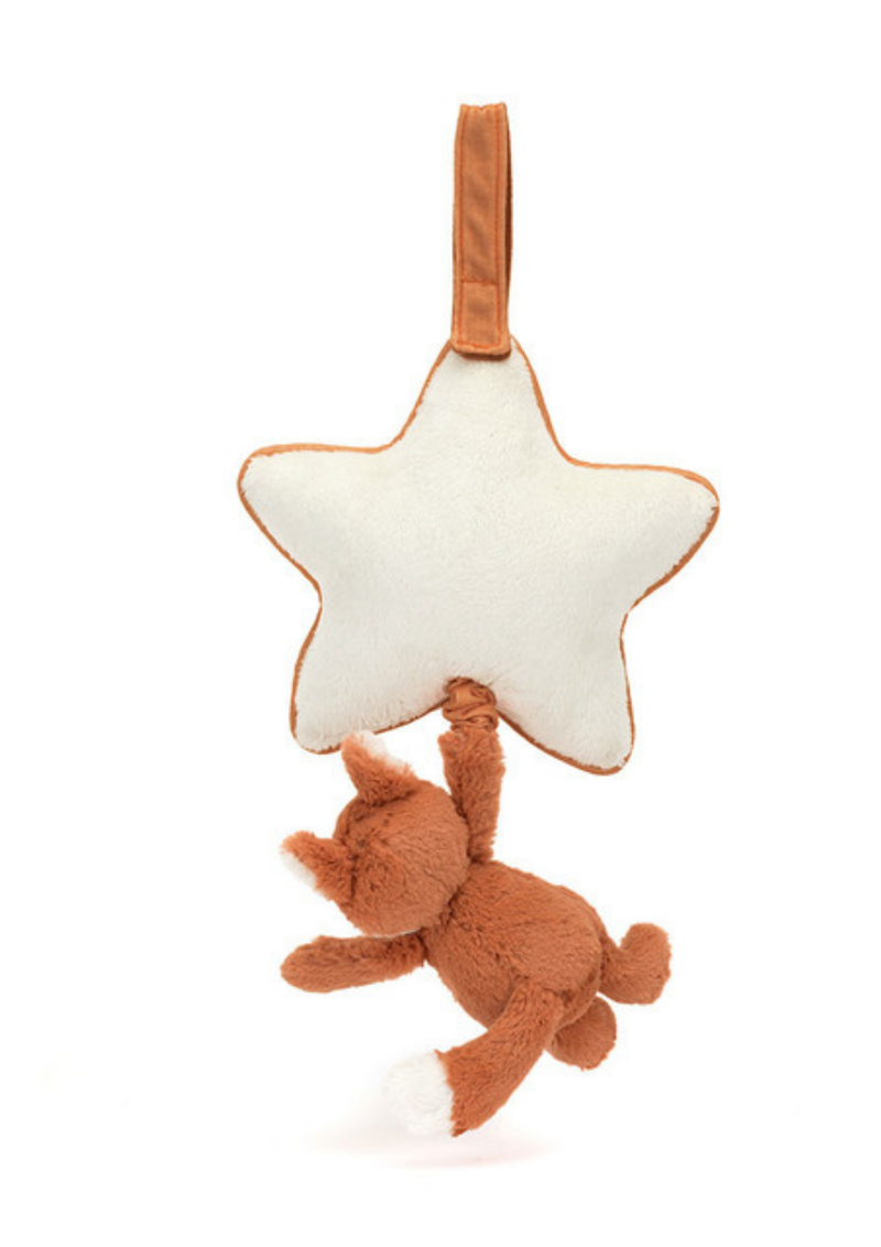 An image of the Jellycat Jellycat Bashful Fox Cub Musical Pull