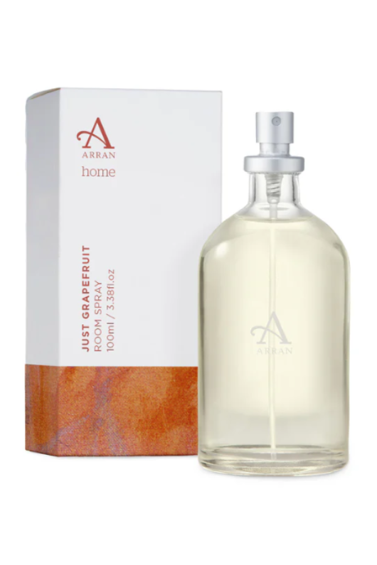 An image of the ARRAN Sense of Scotland Just Grapefruit Room Spray.