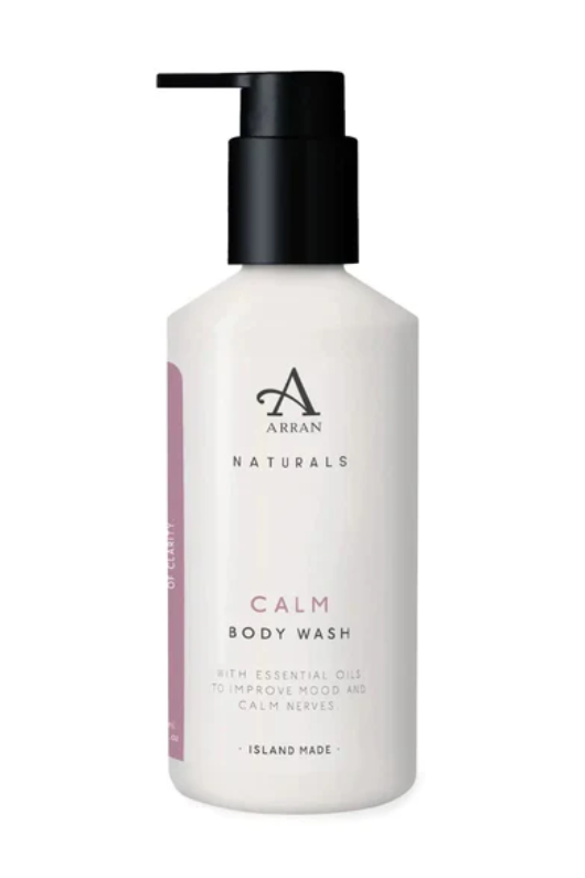 An image of the ARRAN Sense of Scotland Calm Lavender & Chamomile Natural Body Wash.