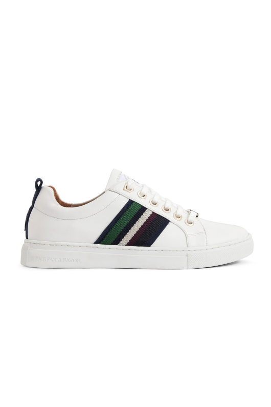 An image of the Fairfax & Favor Fairfax & Favor Boston Leather Trainer