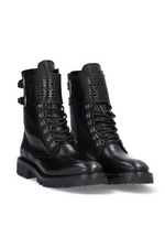 An image of the Alpe Leather Buckle Detail Boot