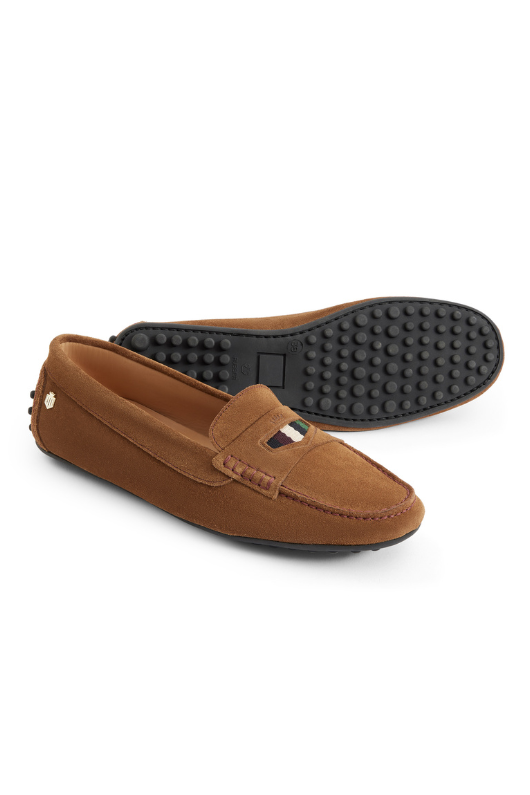 An image of the Fairfax & Favor Fairfax & Favor Boston Suede Driver