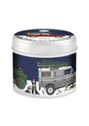 An image of the The Country Candle Company Emma Lawrence Festive Designs Tin Candle