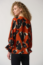 An image of the Joseph Ribkoff Pattern Blouse