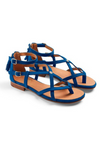 An image of the Fairfax & Favor Fairfax & Favor Brancaster Sandal Suede