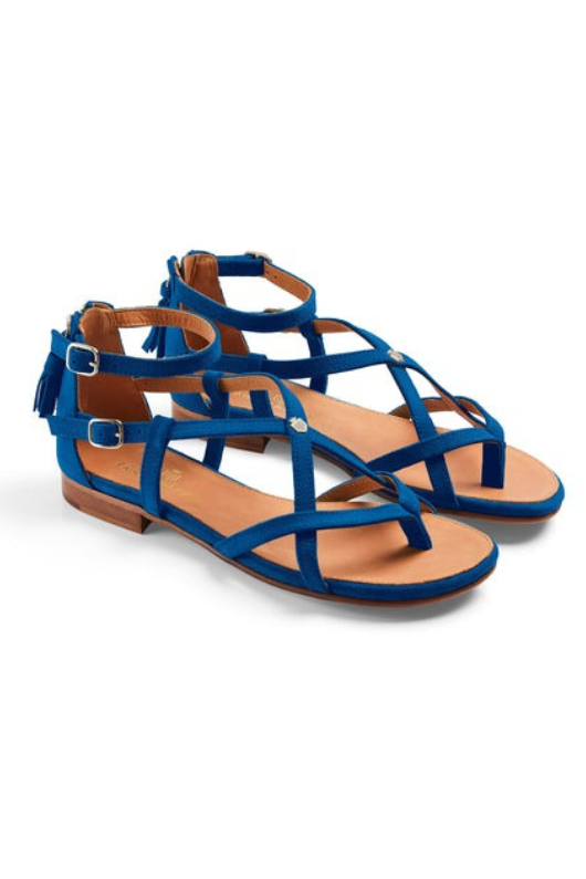 An image of the Fairfax & Favor Fairfax & Favor Brancaster Sandal Suede