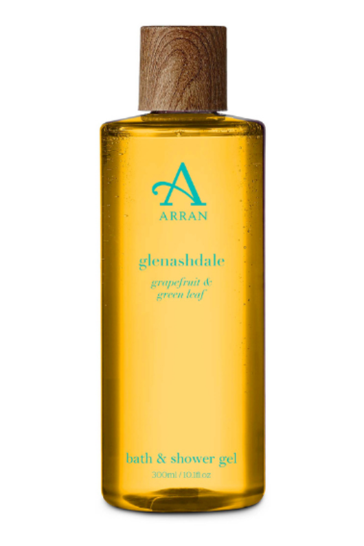 An image of the ARRAN Sense of Scotland Glenashdale Grapefruit Bath & Shower Gel.