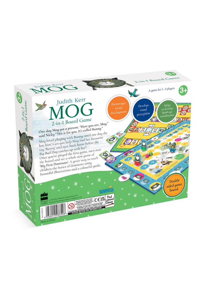 An image of the University Games Mog 2-in-1 Board Game