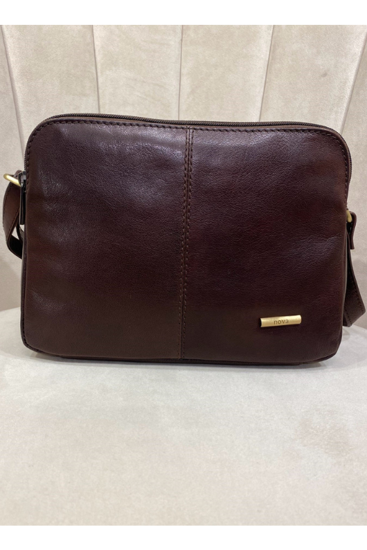 An image of the Nova Leathers Crossbody Bag