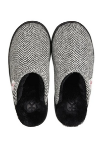 An image of the Bedroom Athletics William Harris Tweed Mule Slippers