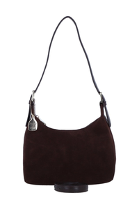 Leather Suede Shoulder Bag
