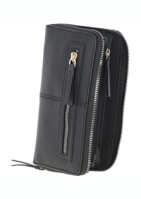 An image of the Ashwood Leather Zip Around Large Leather Purse