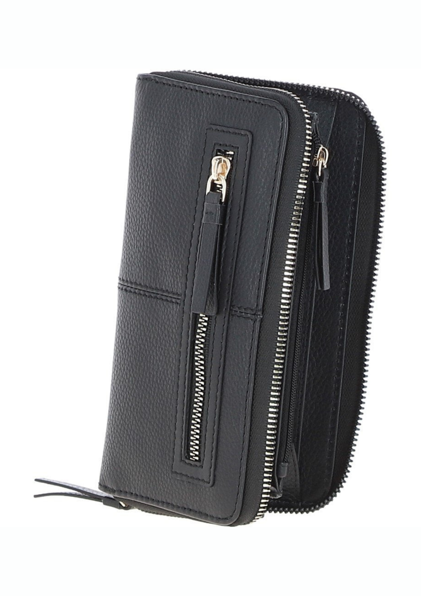 An image of the Ashwood Leather Zip Around Large Leather Purse