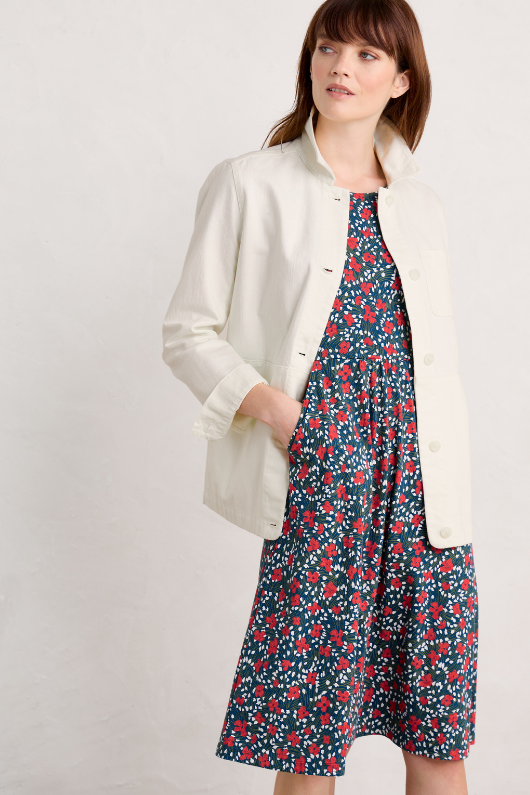 An image of the Seasalt April Short Sleeve Dress