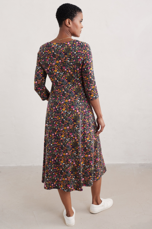 An image of the Seasalt 3/4 Sleeve Secret Cove Dress