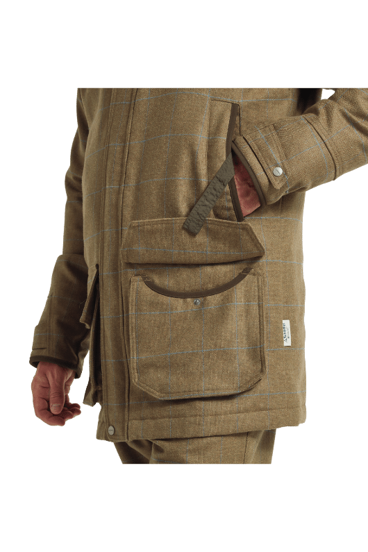 An image of the Schoffel Ptarmigan Tweed Classic Coat