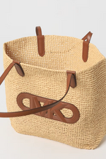 An image of the Michael Kors Eliza XL Crochet Tote Bag