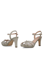 An image of the Menbur High Heel Strappy Sandal