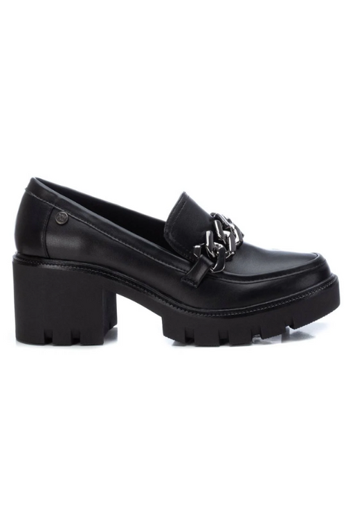 An image of the Xti Chunky Heel Loafer