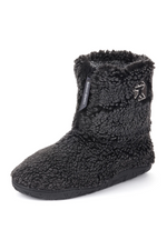 An image of the Bedroom Athletics Gosling Slipper Boots in Black.