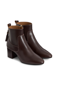 An image of the Fairfax & Favor Fairfax & Favor Uppingham Ankle Boot Mahogany Leather