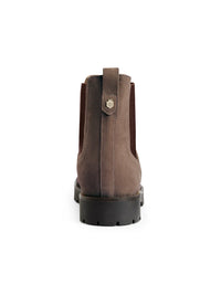 Fairfax & Favor Sheepskin Boudica Deep Taupe Suede