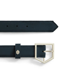 Fairfax & Favor Felbrigg Belt Teal Suede