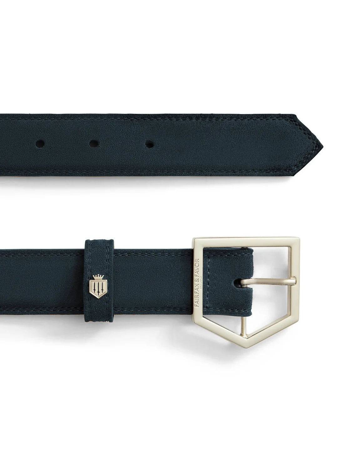 Fairfax & Favor Felbrigg Belt Teal Suede