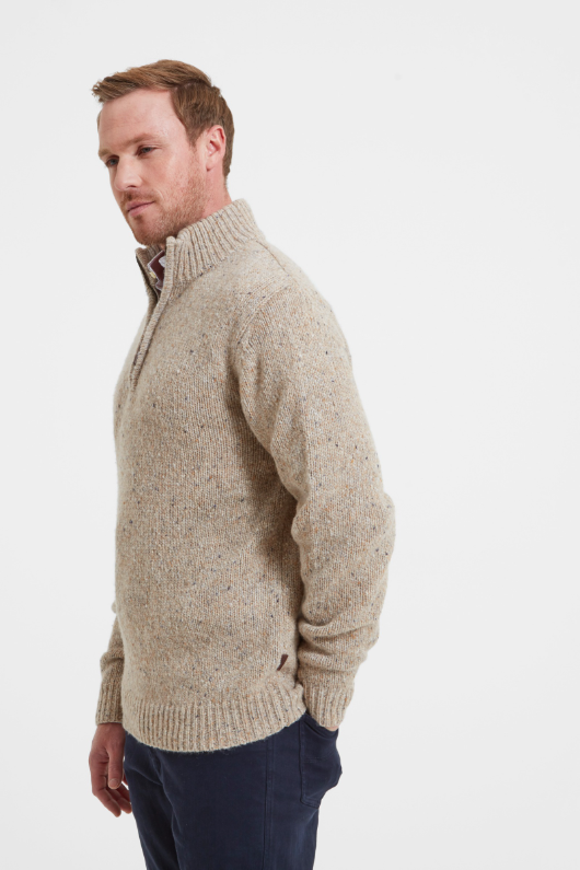 Aviemore Alpaca Mix 1/4 Zip Jumper