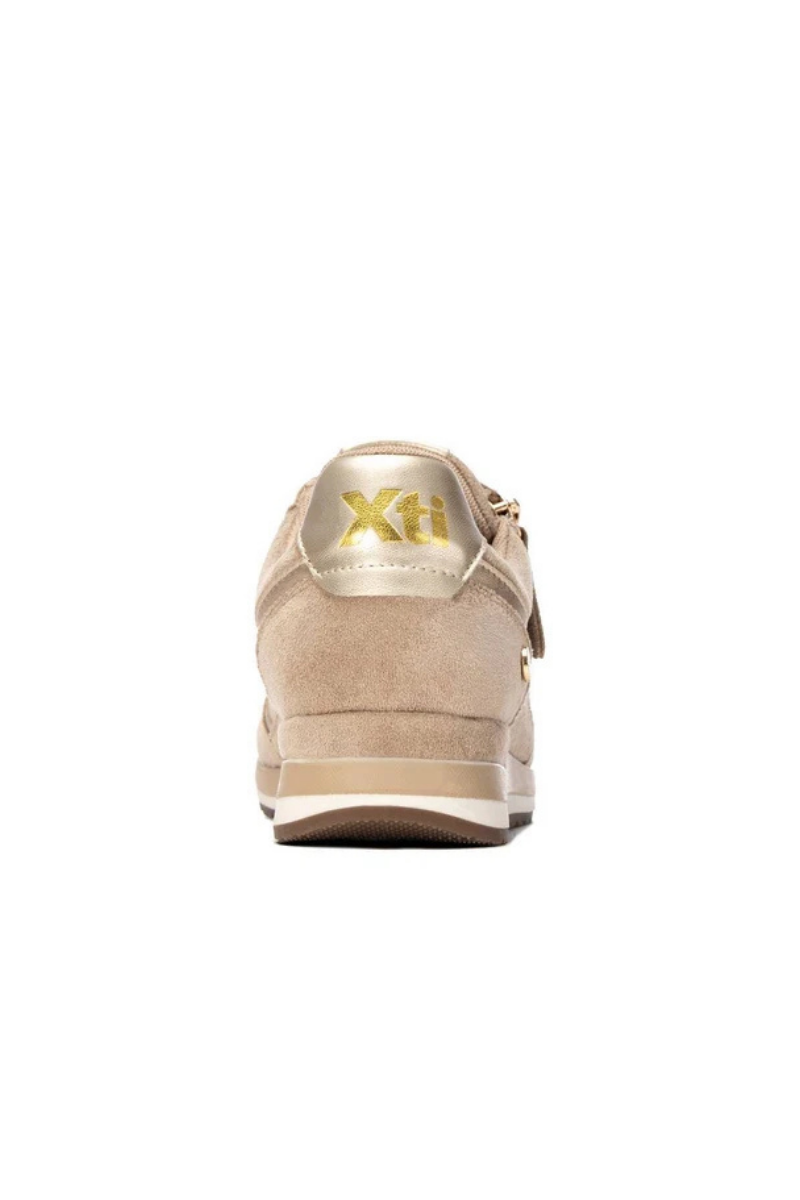 Suede Zip Up Trainers