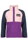 An image of the Didriksons Monte Kids Half Button Fleece