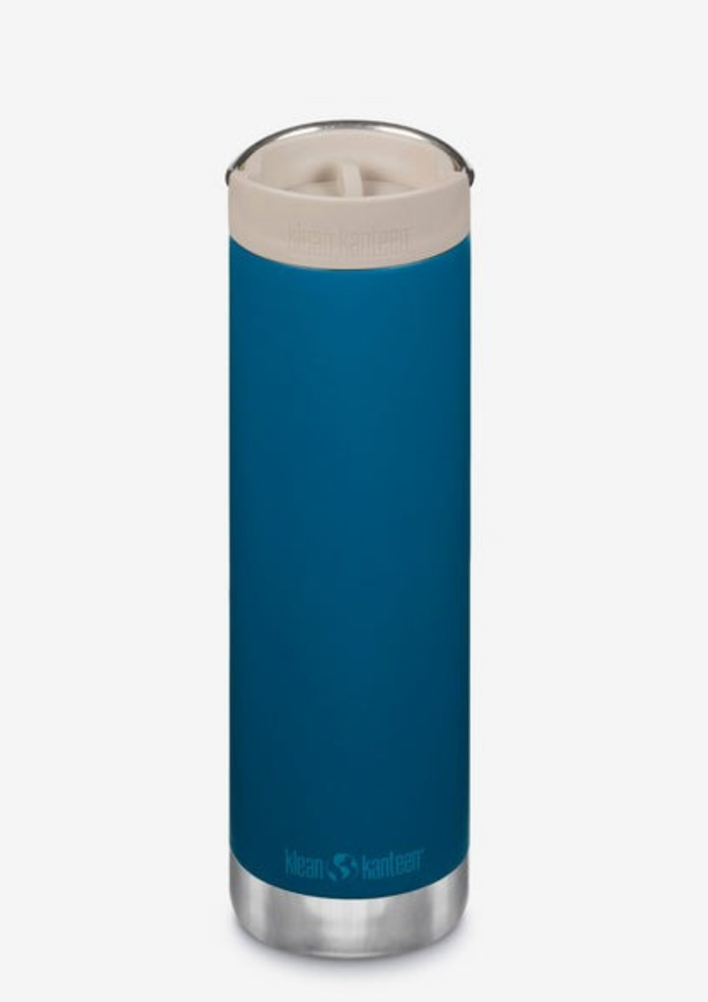 An image of the Klean Kanteen Insulated TKWide Bottle 592ml (20oz) with Café Cap