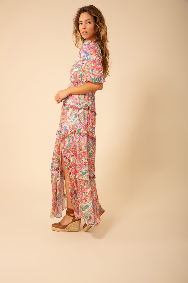 An image of the Hale Bob Maxi Dress