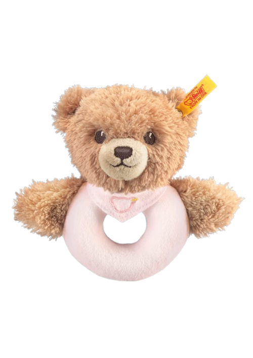 An image of the Steiff Steiff Sleep Well Bear Ring Rattle