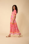 An image of the Hale Bob Sydney Linen Maxi Dress
