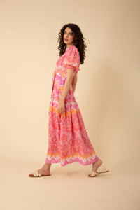 An image of the Hale Bob Sydney Linen Maxi Dress