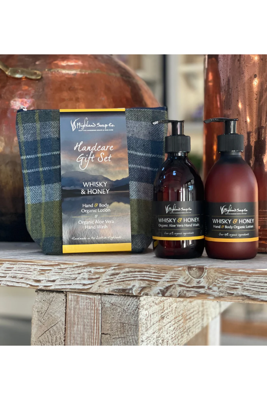 An image of the Highland Soap Company Hand Care Gift Set