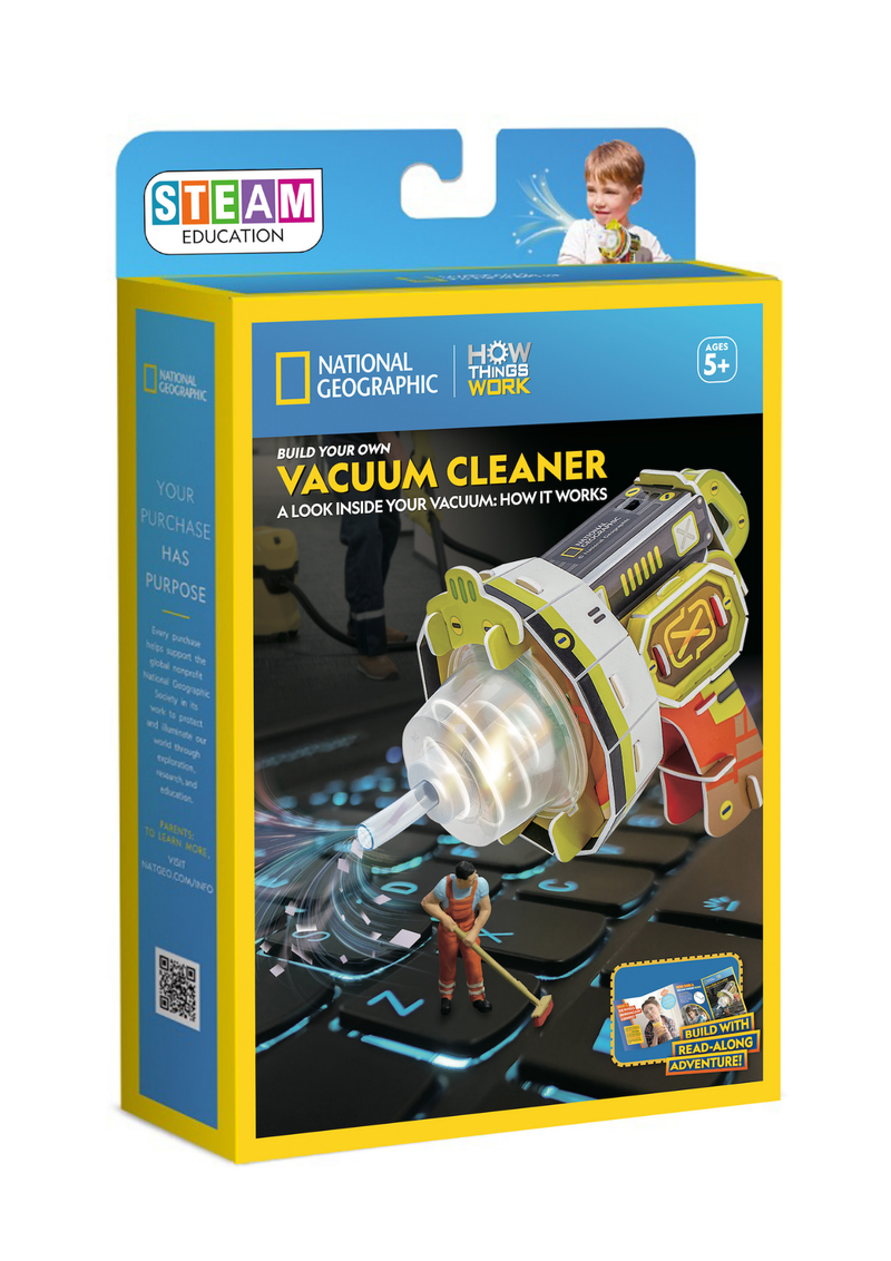 An image of the University Games Vacuum Cleaner - How Things Work