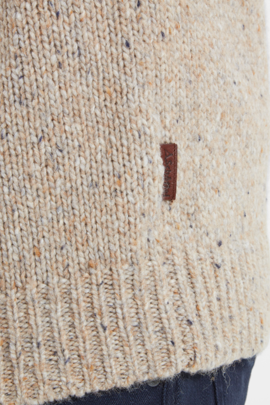 An image of the Schoffel Aviemore Alpaca Mix 1/4 Zip Jumper