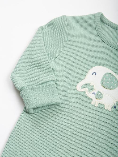 An image of the Kite Ele And Me Waffle Romper