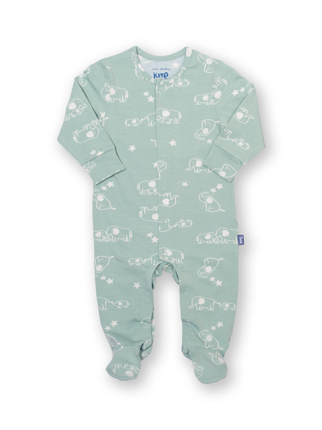 An image of the Kite Ele And Me Sleepsuit