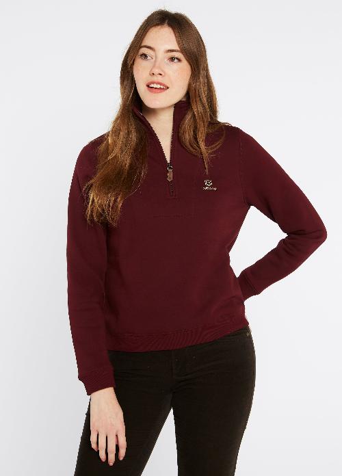 An image of the Dubarry Castlemartyr 1/4 Zip Sweater