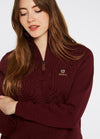 An image of the Dubarry Castlemartyr 1/4 Zip Sweater