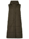 An image of the Dubarry Ryan Long Length Hooded Gilet