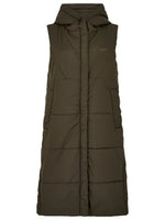 An image of the Dubarry Ryan Long Length Hooded Gilet