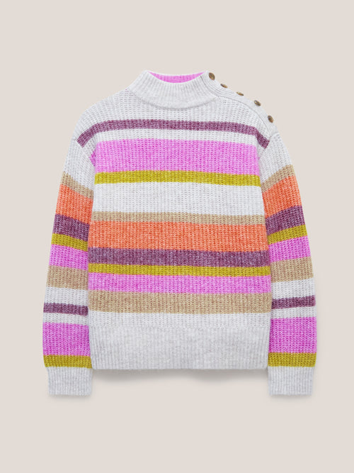 Rainbow Stripe Jumper